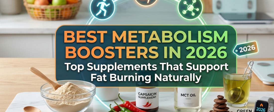 Best Metabolism Boosters in 2026: Top Supplements That Support Fat Burning Naturally